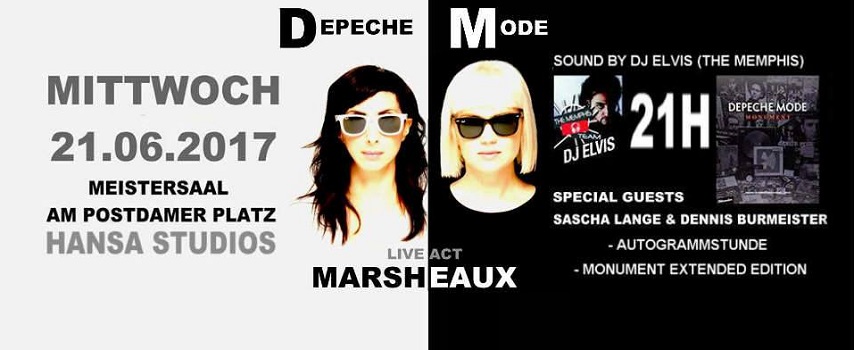 Marsheaux, Live Hansa Studios Berlin poster