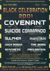 [Black Celebration III flyer]