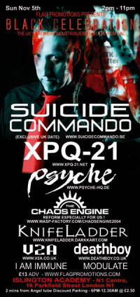 [Black Celebration VIII flyer]