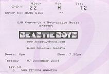 [Beastie Boys ticket]