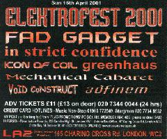 [Elektrofest flyer]