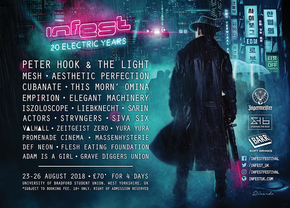 Infest 2018 20th Anniversary poster