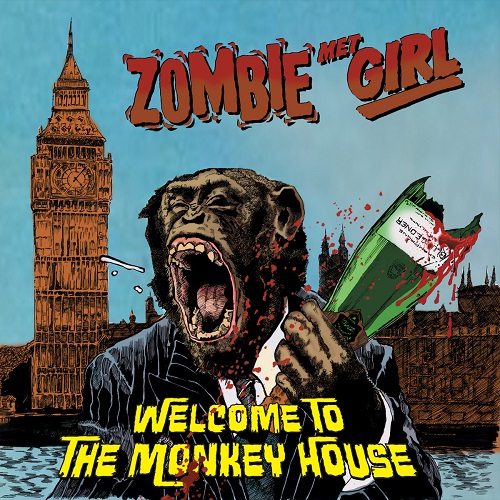 [Zombie Met Girl Welcome To The Monkey House sleeve]